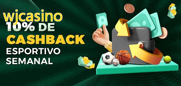 10% de bônus de cashback na wjcasino